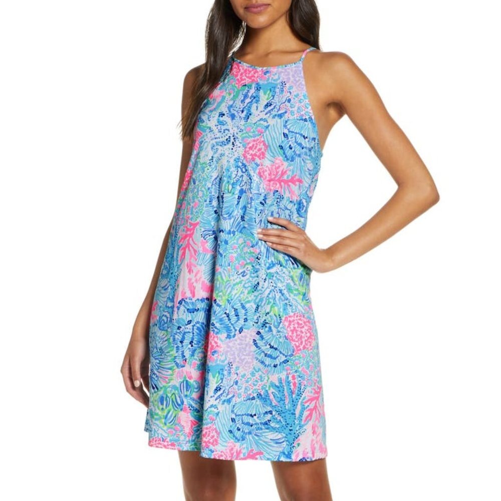 NWT Lilly Pulitzer Women's Margot Dress Sink or Swim Dress XS